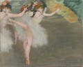 danseuses EN BLANC Edgar Degas